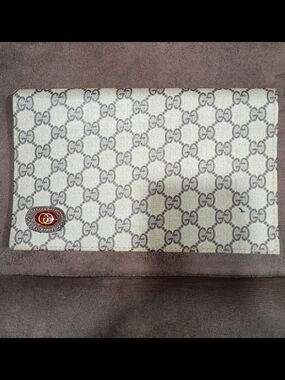 Fashion Clutch Beige Monogram Canvas Clutch